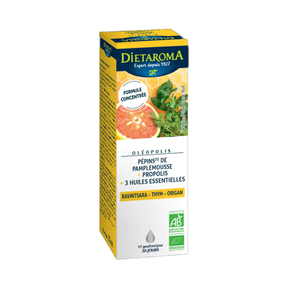 Promo ! Dietaroma Oléopolis Pepins De Pamplemouse 30ml