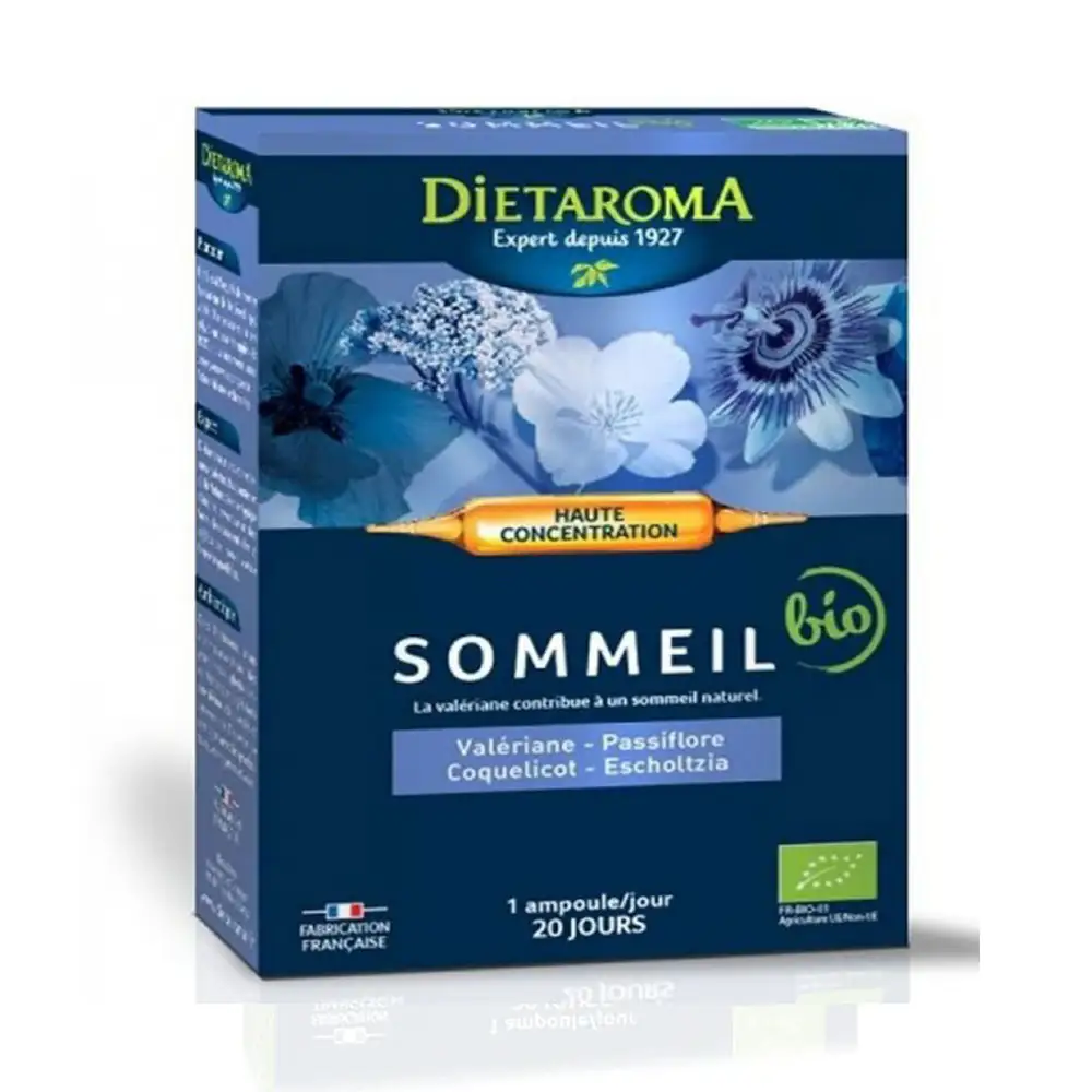 Promo ! Dietaroma Sommeil 20 Ampoules*10ml