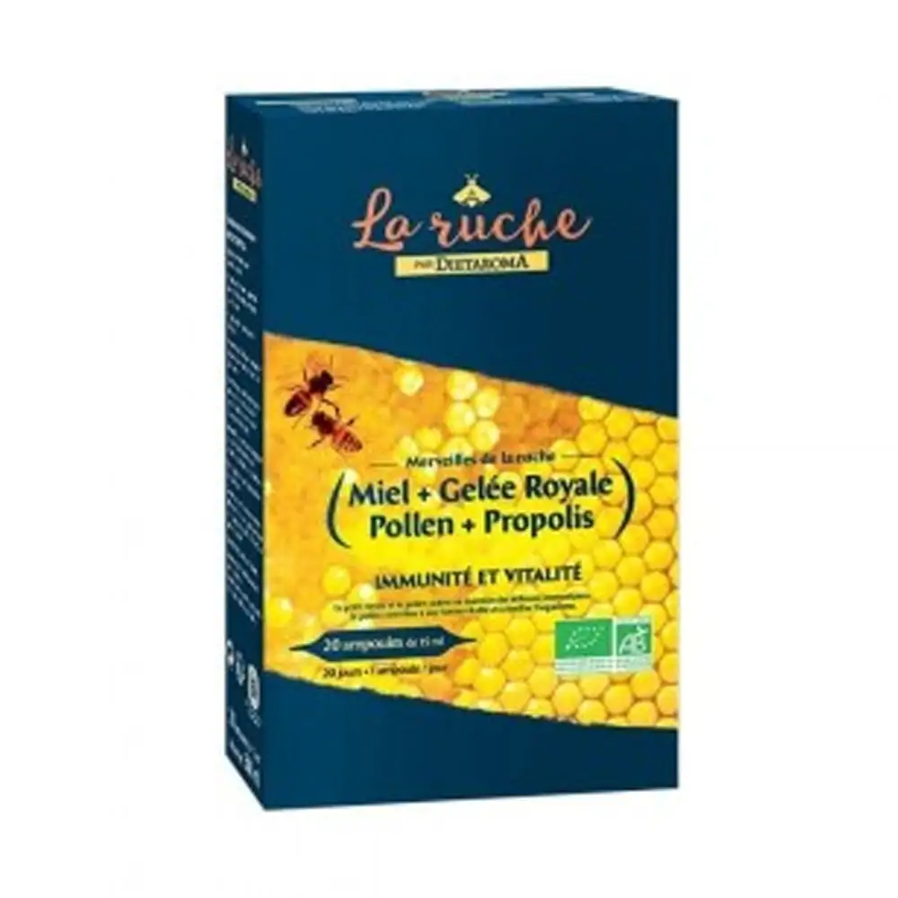 Promo ! Dietaroma La Ruche Propolis à Croquer 20 Comprimés