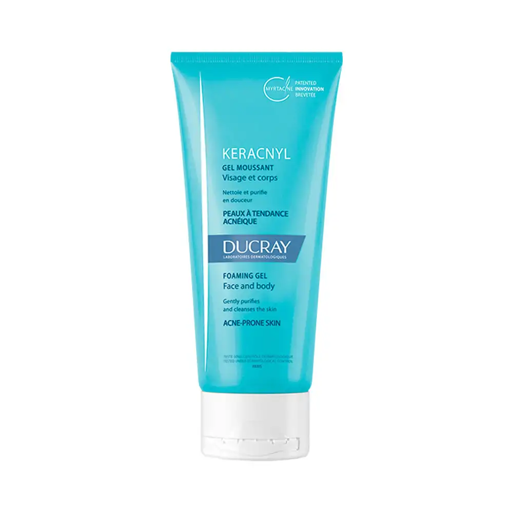 Promo ! Ducray KERACNYL Gel Moussant 200ml