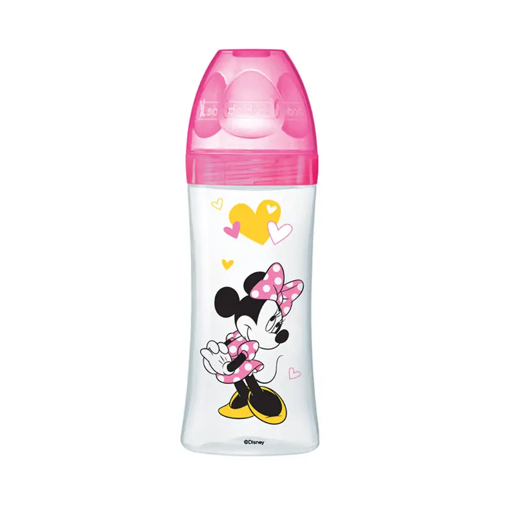 Promo ! Dodie Biberon Initiation+ Anti-Colique Minnie +6m 330ml