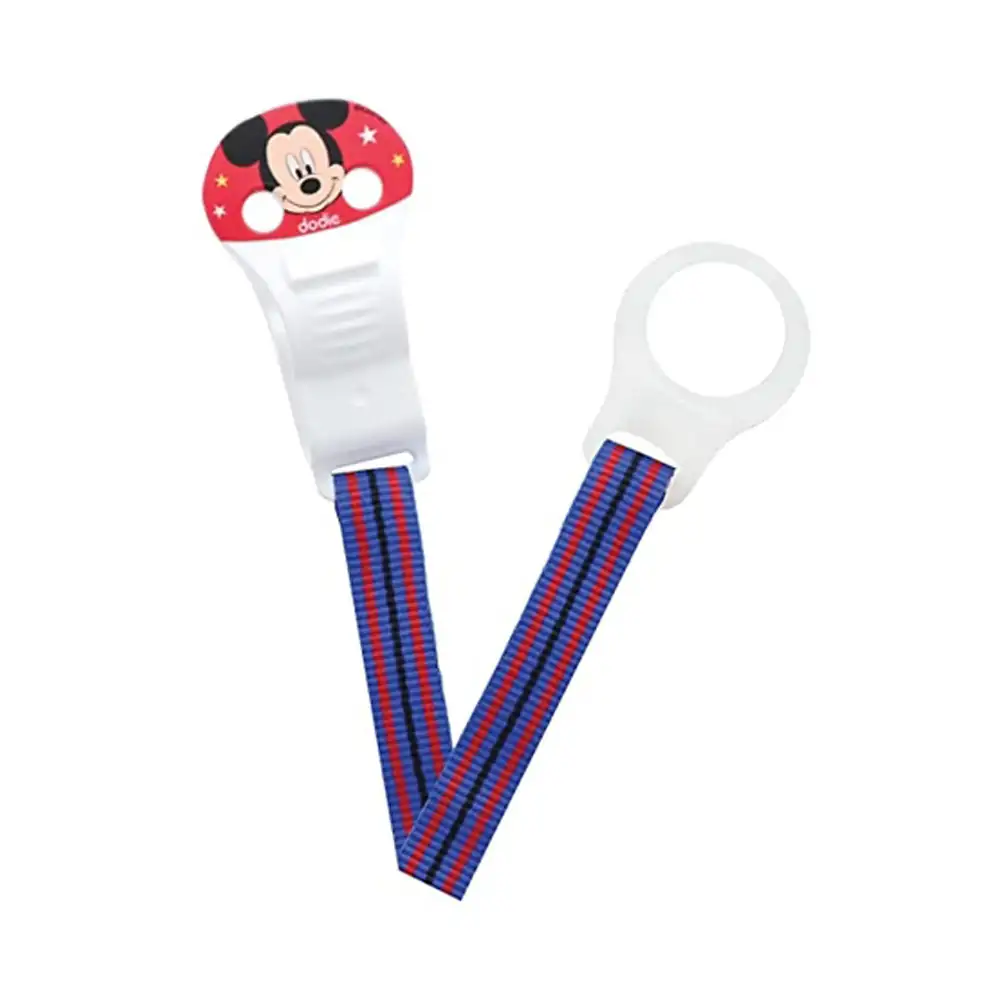 Promo ! Dodie Attache Sucette Ruban Mickey