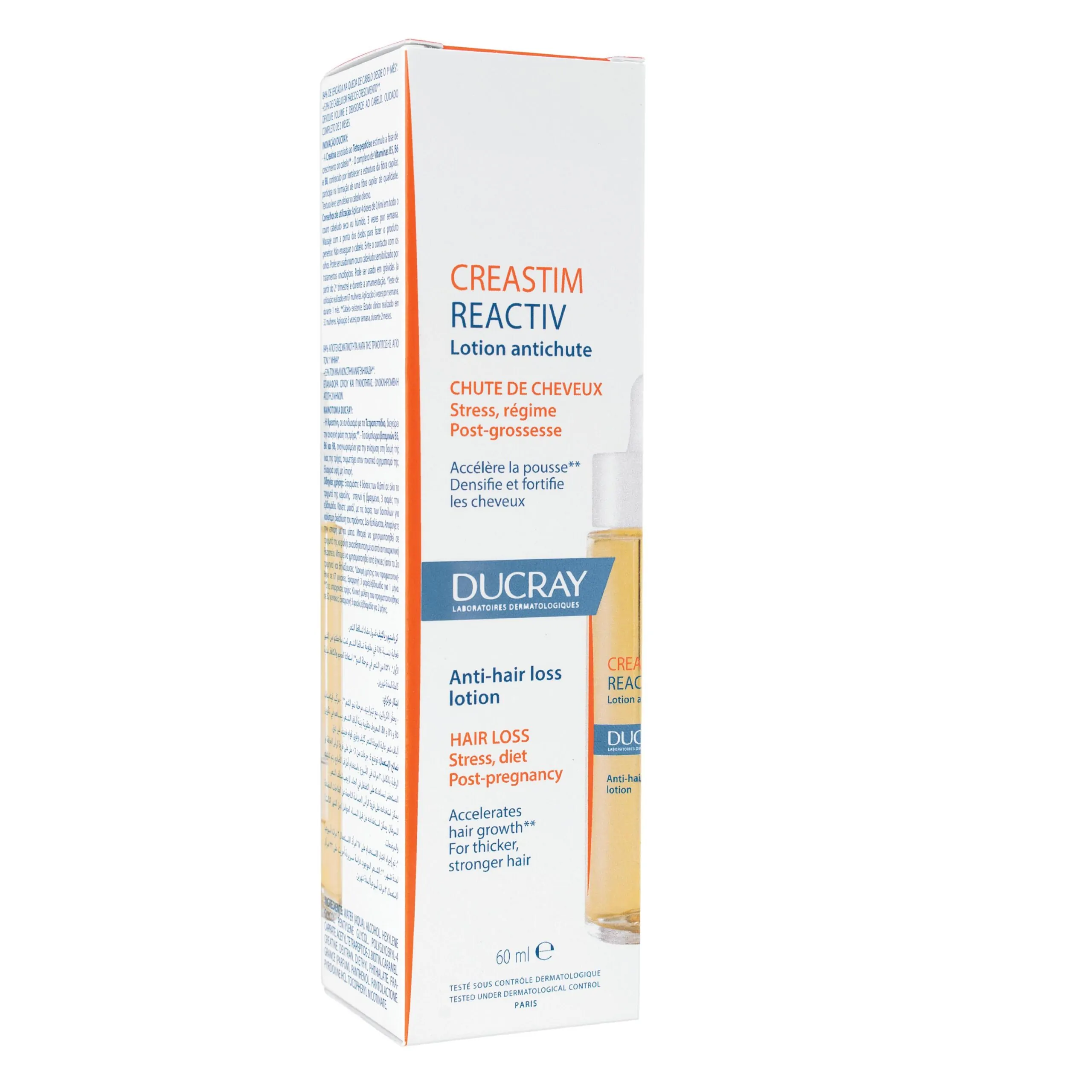Promo ! Ducray Lotion antichute Creastim Reactiv 50 mL