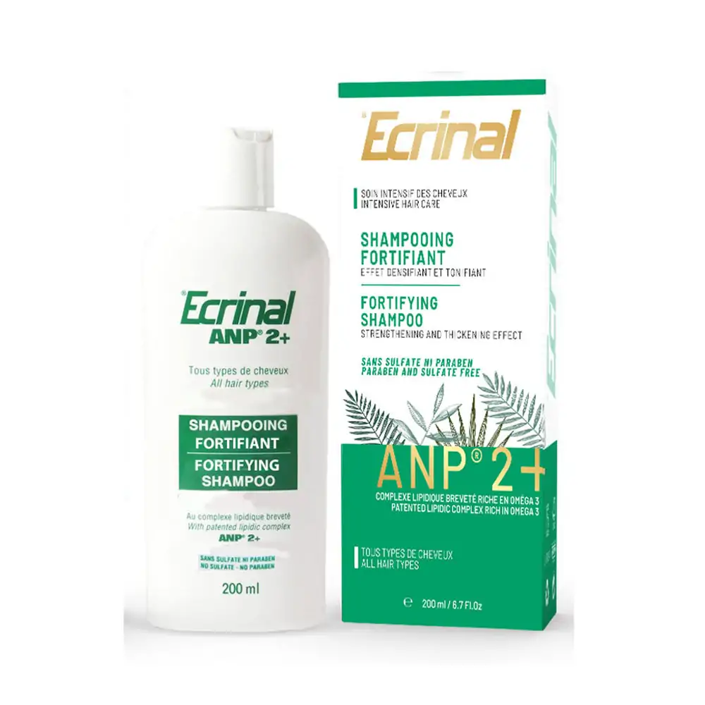 Promo ! Ecrinal ANP 2+ Shampoing Femme Soin Intensif Des Cheveux