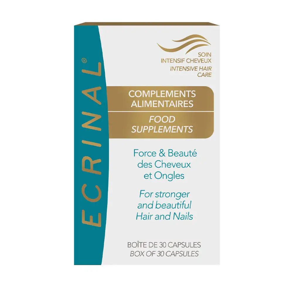Promo ! Ecrinal Cheveux Et ongles 30 Capsules