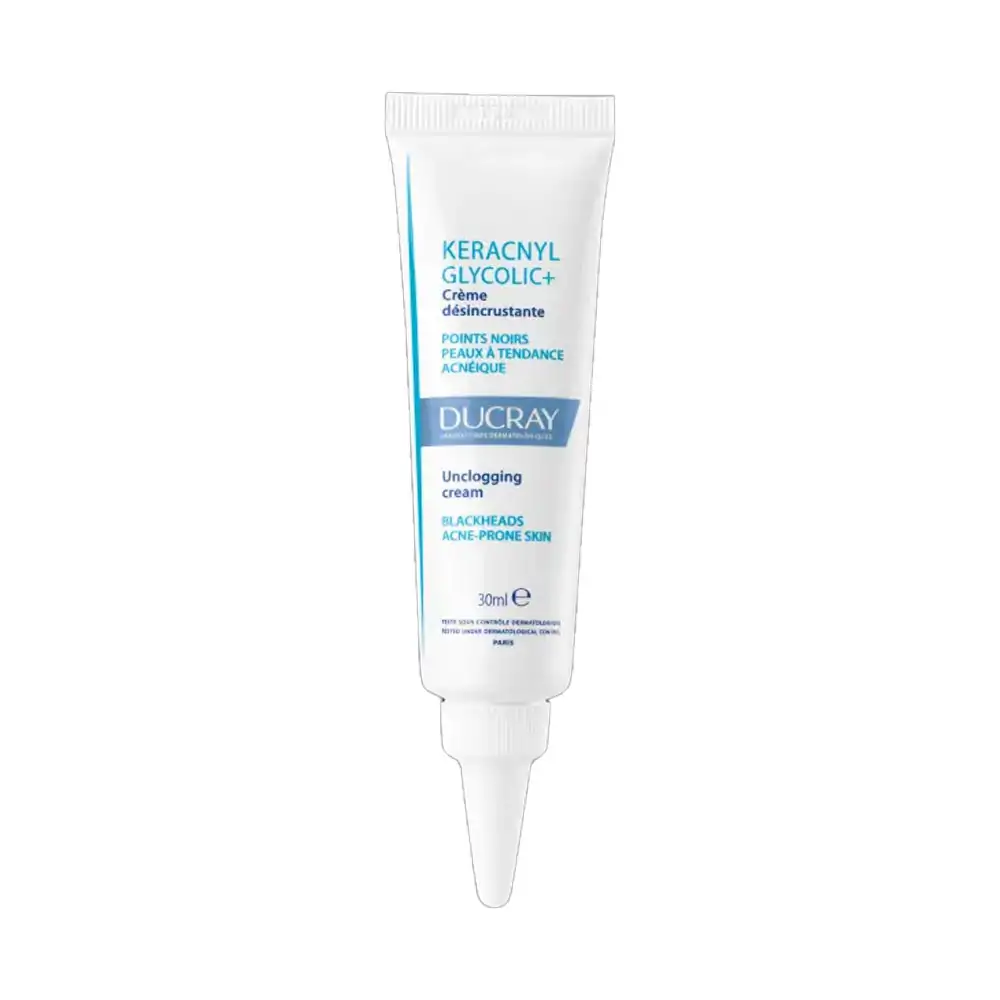 Promo ! Ducray KERACNYL GLYCOLIC+ Crème désincrustante 30ml