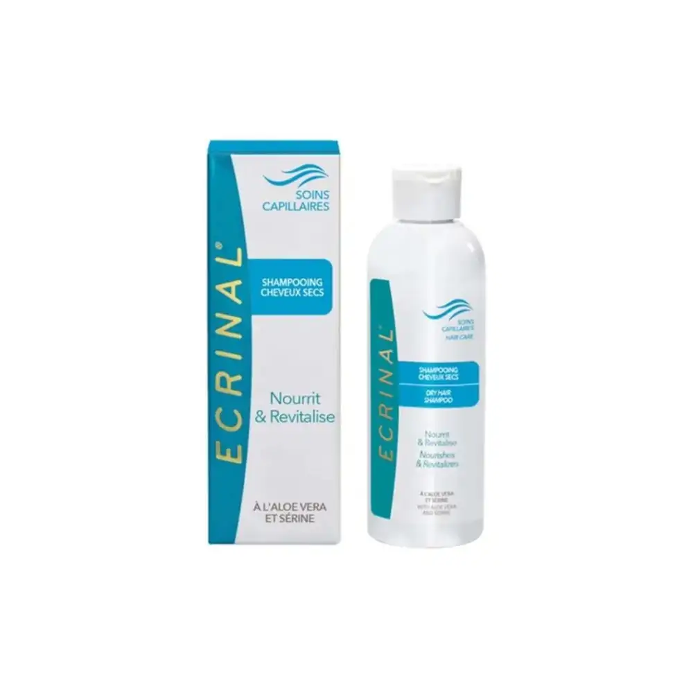 Promo ! Ecrinal Soins Cappilaires Shampooing Cheveux Secs 200ml