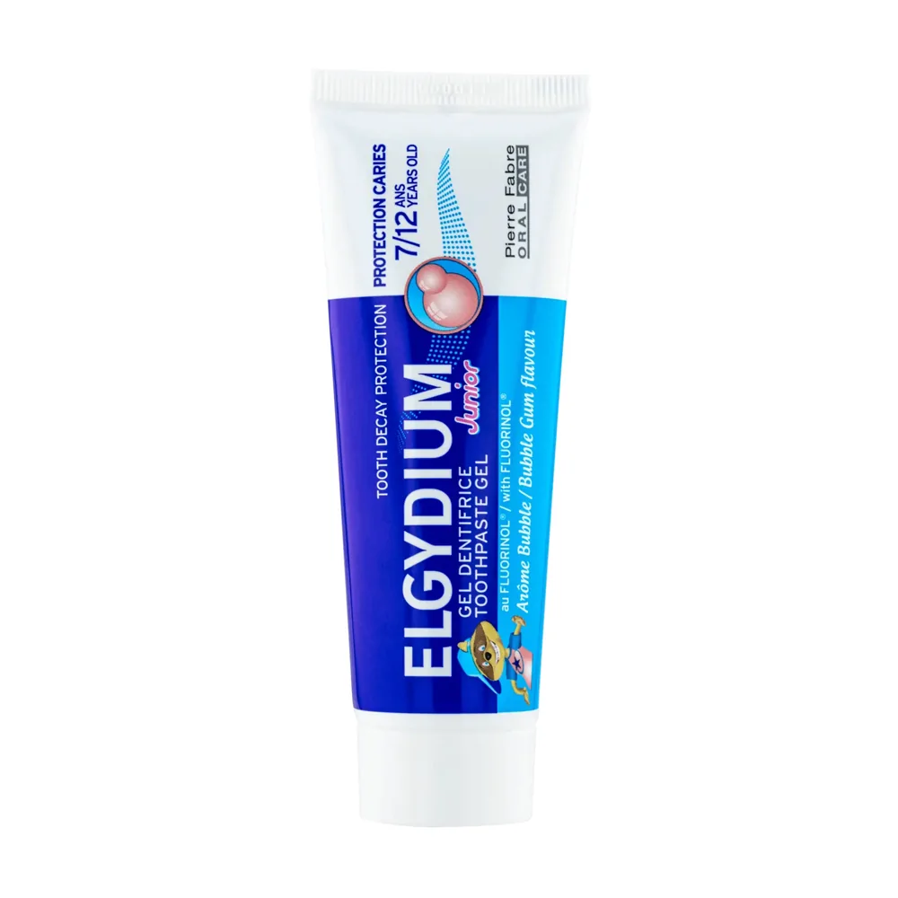 Promo ! ELGYDIUM Junior Bubble 7/12 ans dentifrice enfant 50ml
