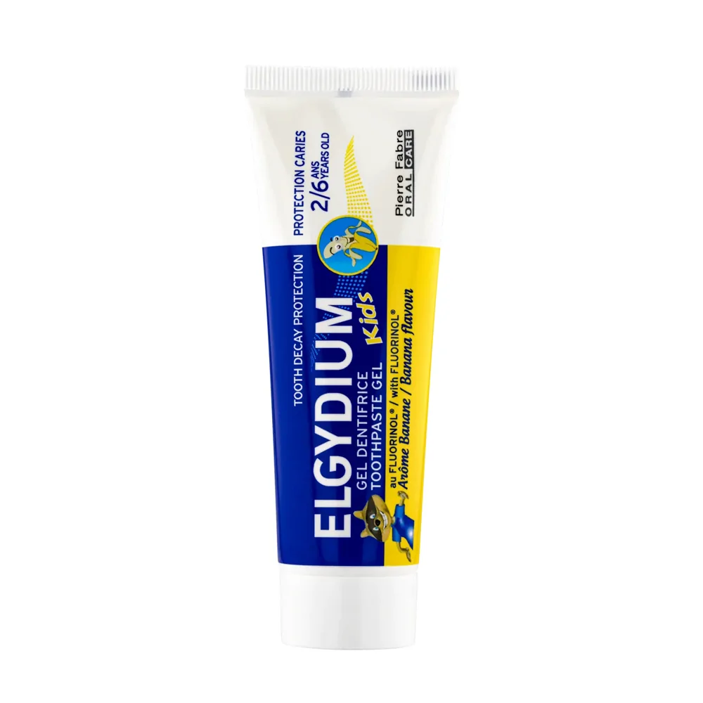 Promo ! ELGYDIUM Kids Banane 2/6 ans dentifrice enfant 50ml