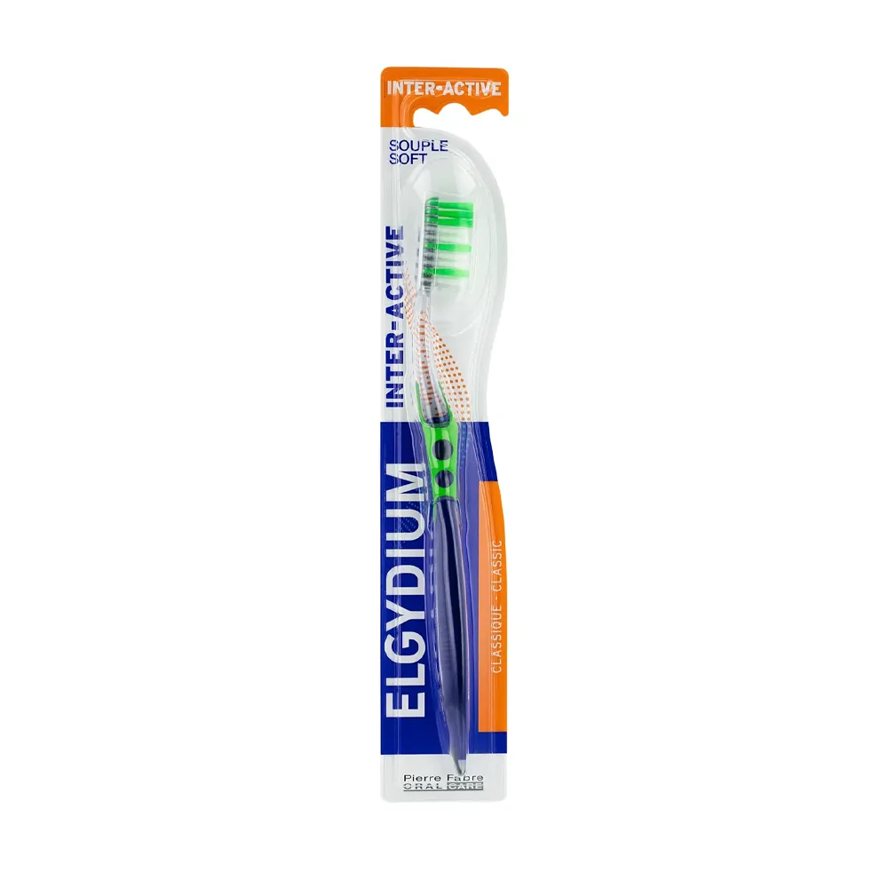 Promo ! ELGYDIUM Interactive brosse à dents souple