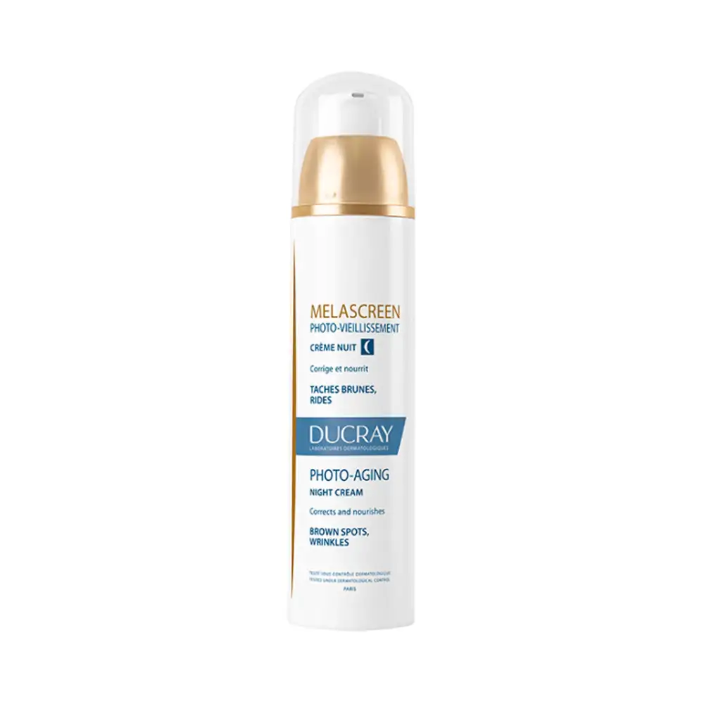 Promo ! Ducray MELASCREEN Photo-Vieillissement Crème Nuit 50ml