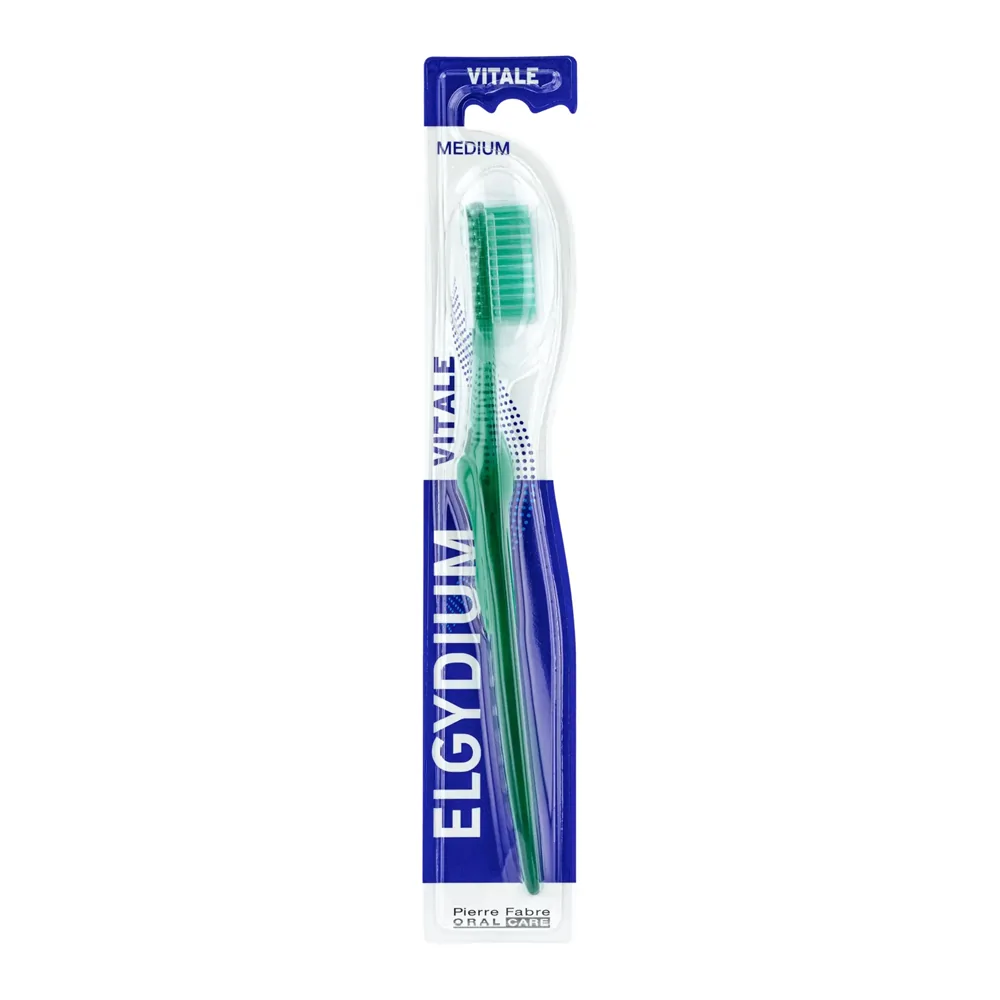 Promo ! ELGYDIUM Vitale brosse à dents medium