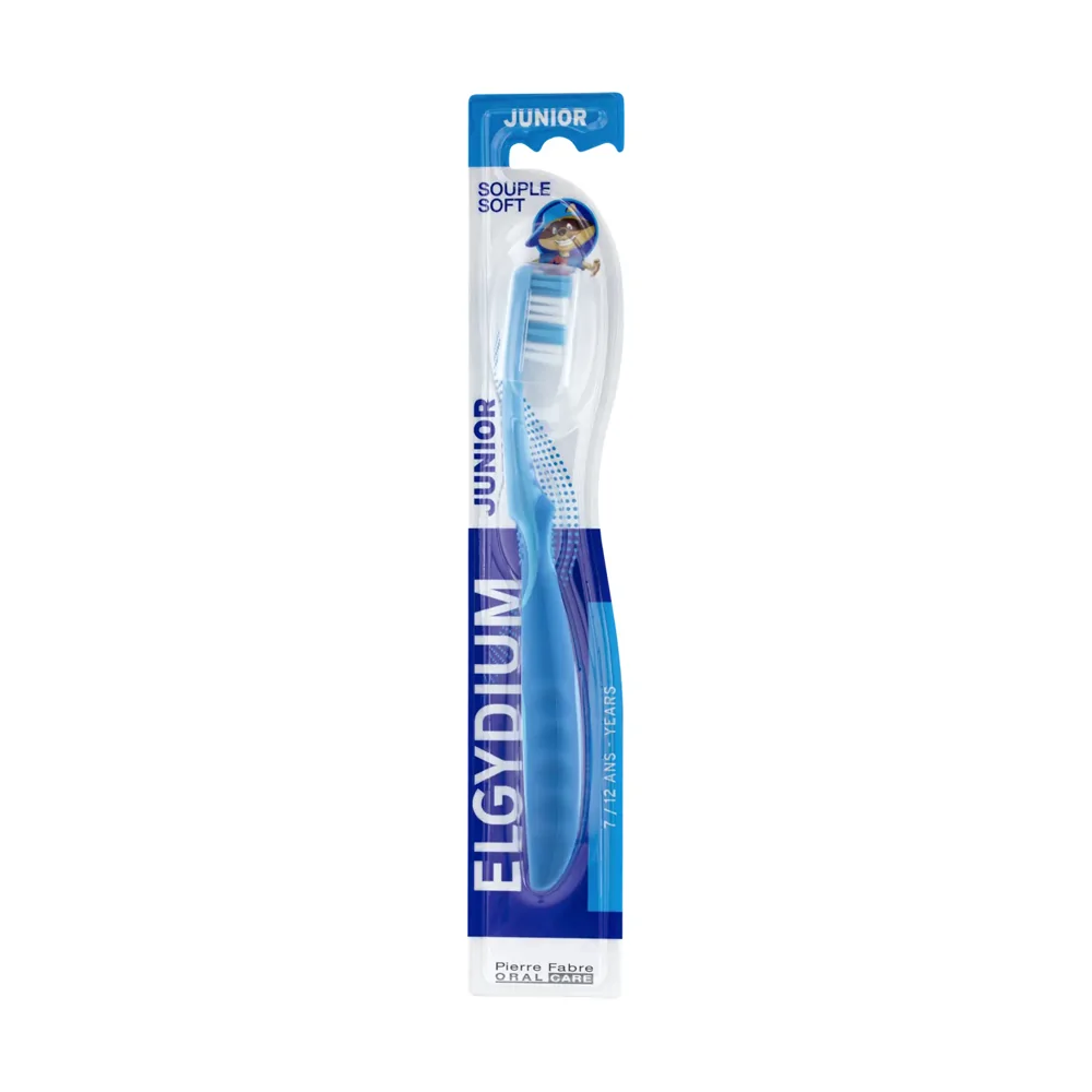Promo ! ELGYDIUM Junior 7/12 ans brosse à dents enfant