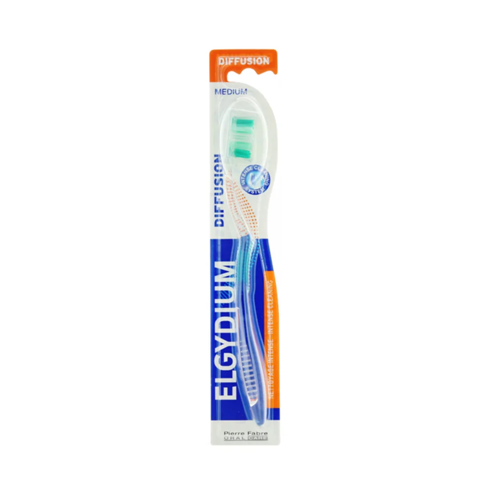 Promo ! ELGYDIUM Diffusion brosse à dents medium