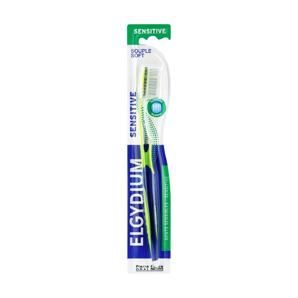 Promo ! ELGYDIUM Sensitive brosse à dents souple