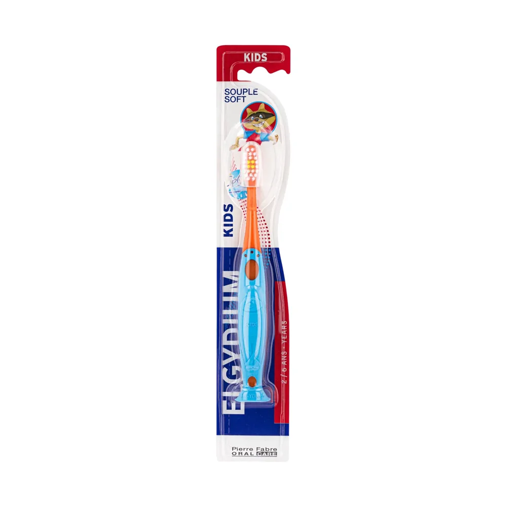 Promo ! ELGYDIUM Kids 2/6 ans brosse à dents enfant