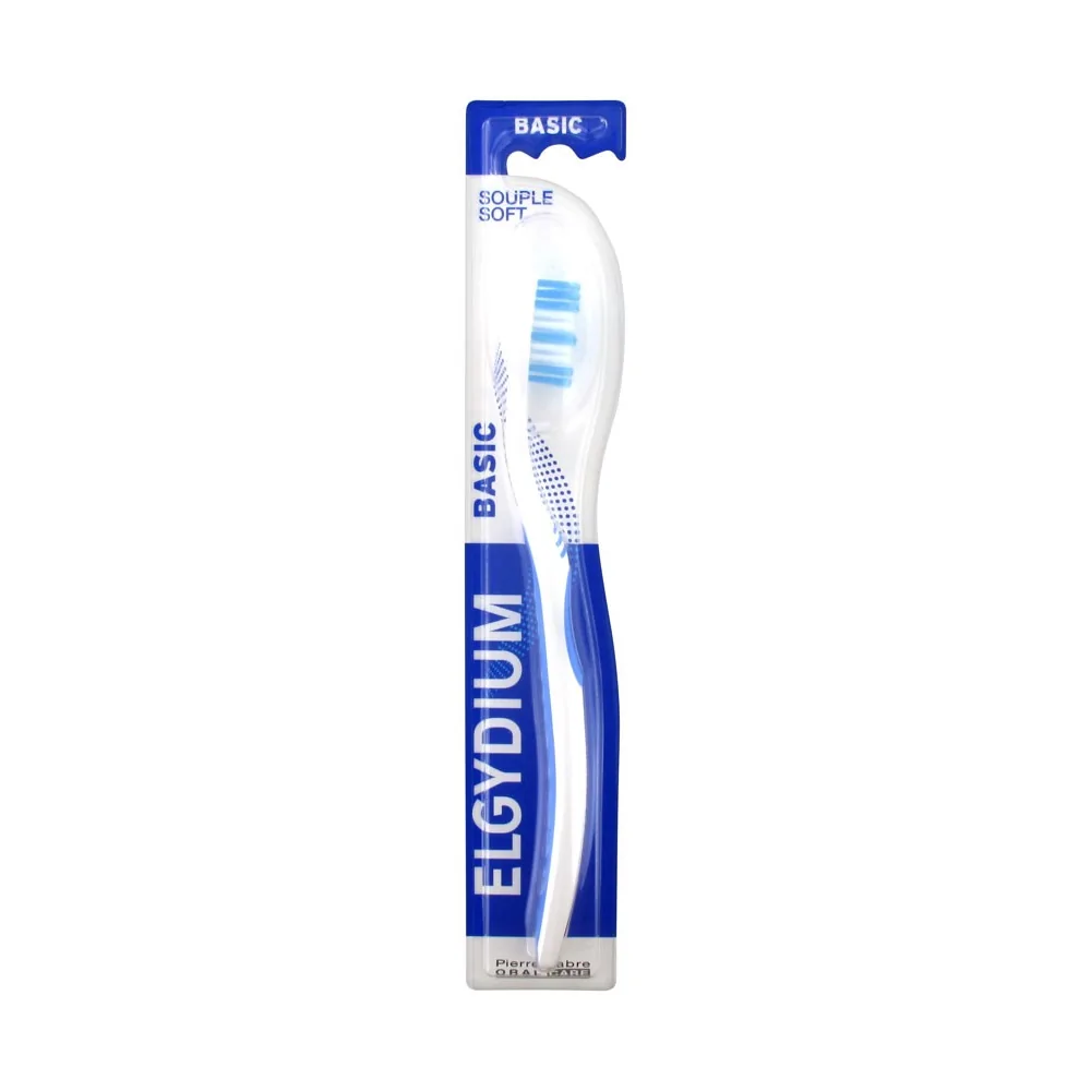Promo ! ELGYDIUM Basic brosse à dents souple