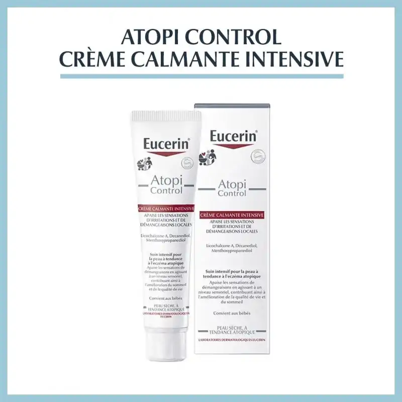 Promo ! Eucerin AtopiControl Crème Calmante Intensive 40ml