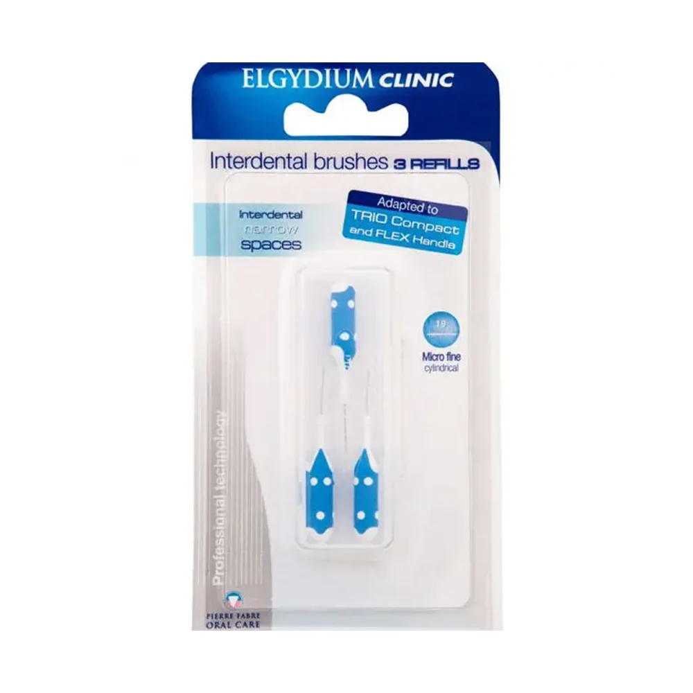 Promo ! ELGYDIUM Clinic Recharge Brossettes Interdentaires 3.4 mm