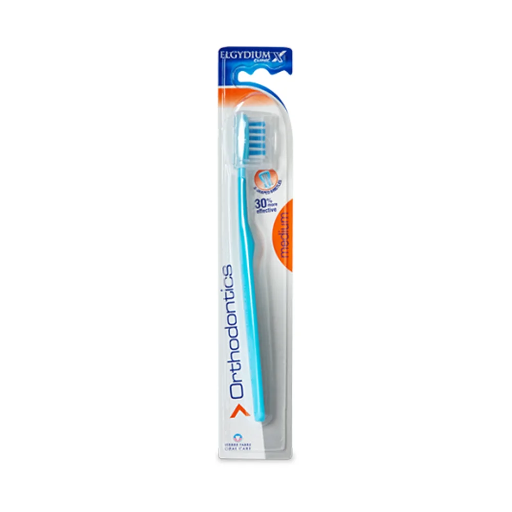 Promo ! ELGYDIUM Clinic Ortho X Adulte Brosse à dents