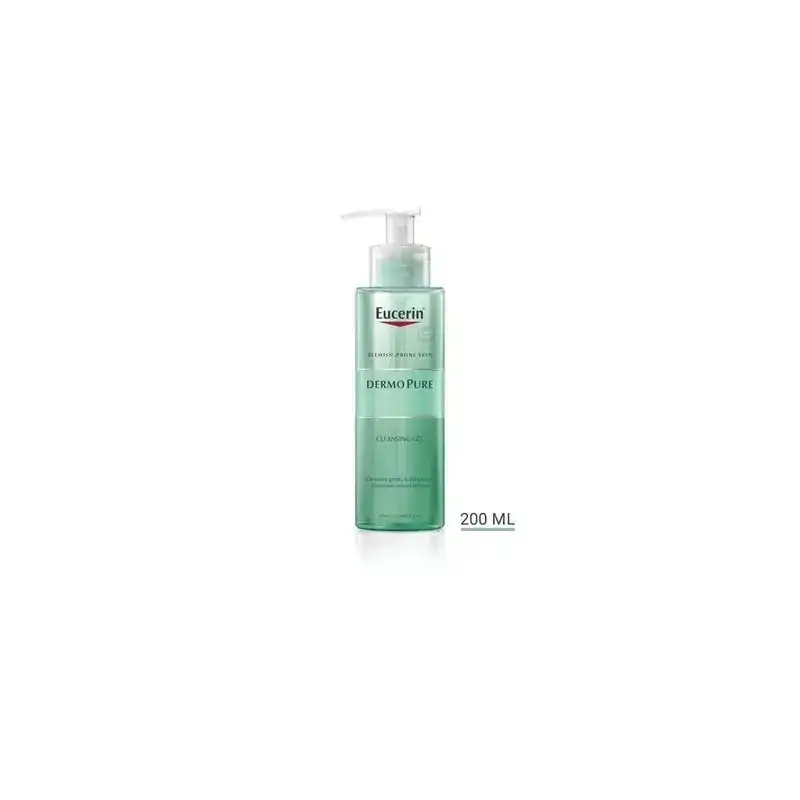 Promo ! EUCERIN DERMOPURE Gel Nettoyant 200 Ml