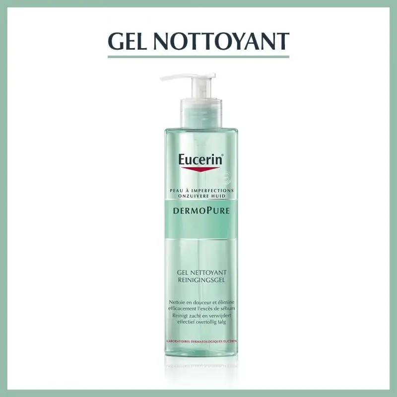 Promo ! Eucerin DermoPure Eau Micellaire Démaquillant 400ml