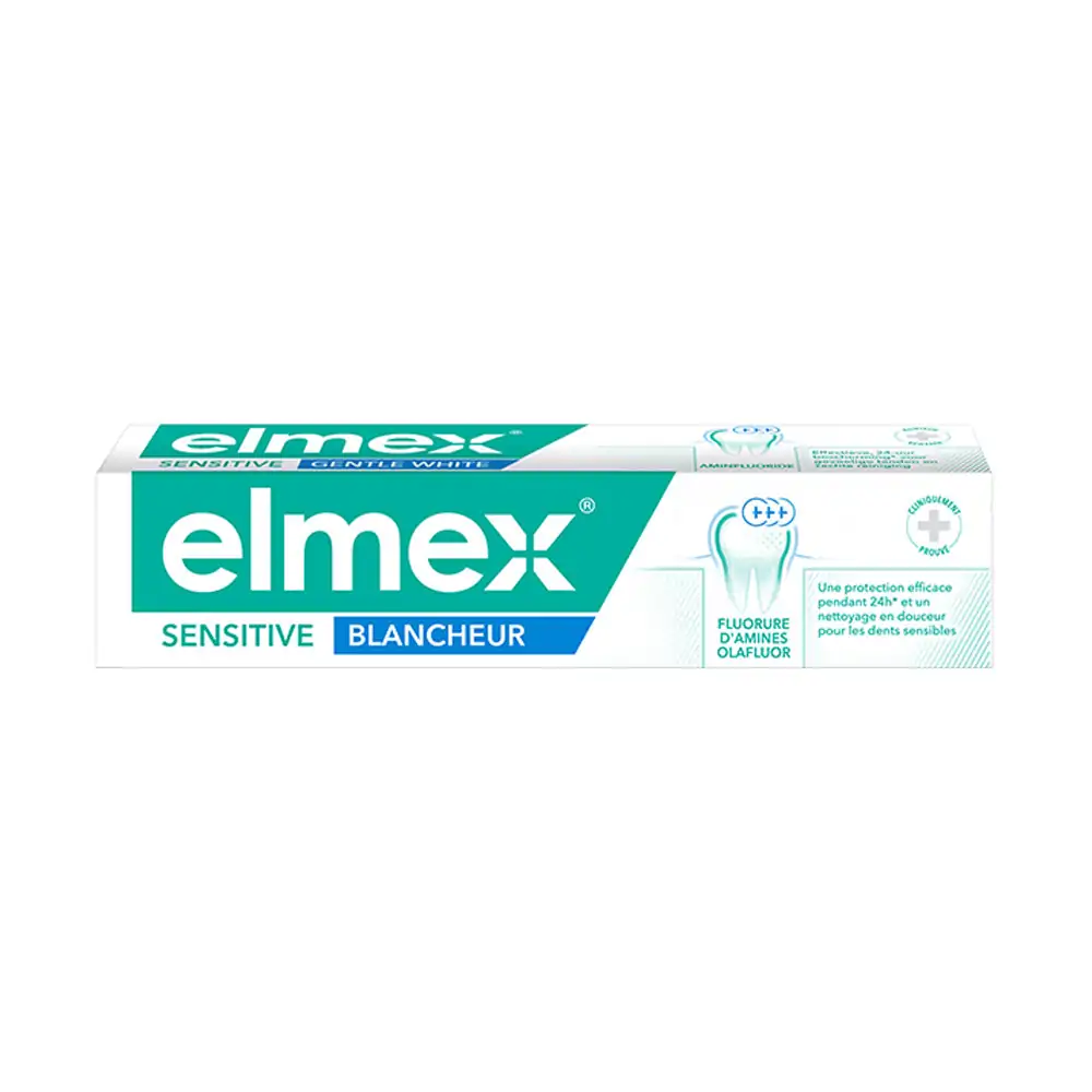 Promo ! Elmex Dentifrice Sensitive Blancheur 75ml