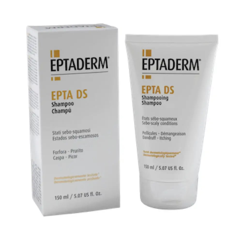 Promo ! Eptaderm DS shampoing Pellicules 150 ml
