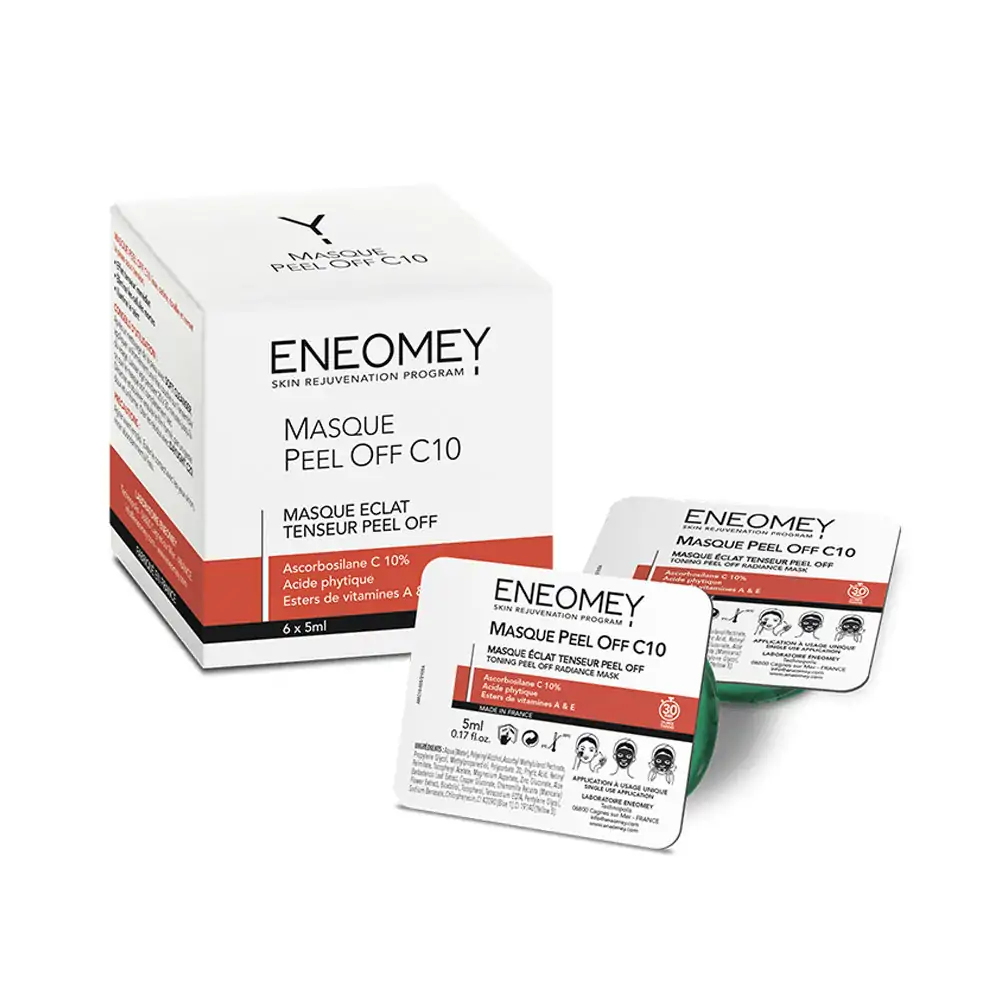 Promo ! Eneomey Masque Peel Off C10 Monodoses 10x5ml