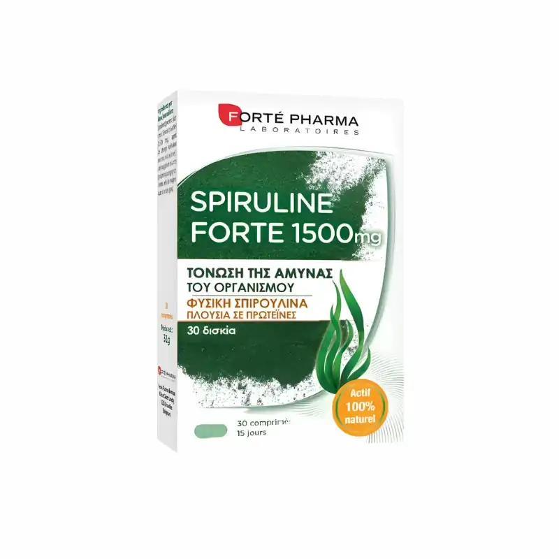 Promo ! Forte Pharma Spiruline Forte 1500mg – 30 Comprimés