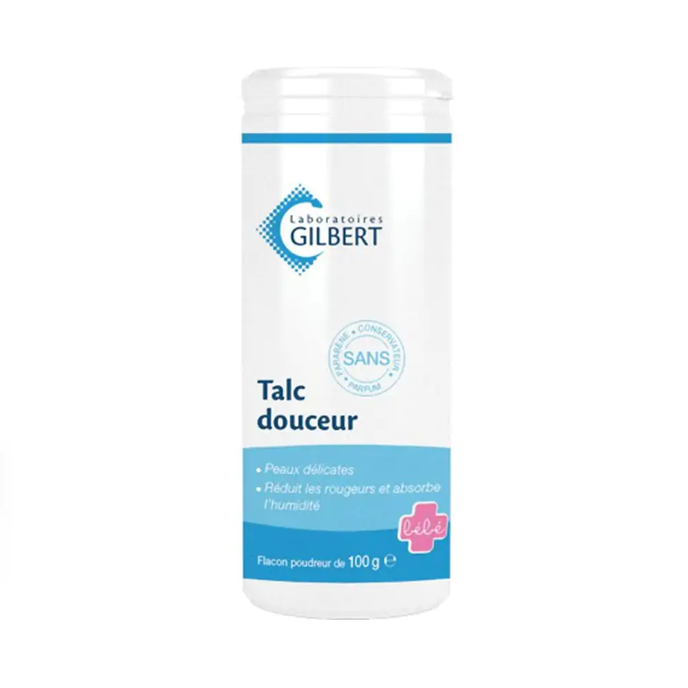 Promo ! Gilbert Talc Douceur 100g