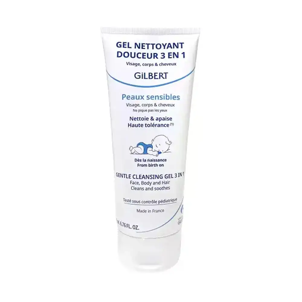 Promo ! Gilbert Gel Nettoyant Douceur 3en1 Bébé