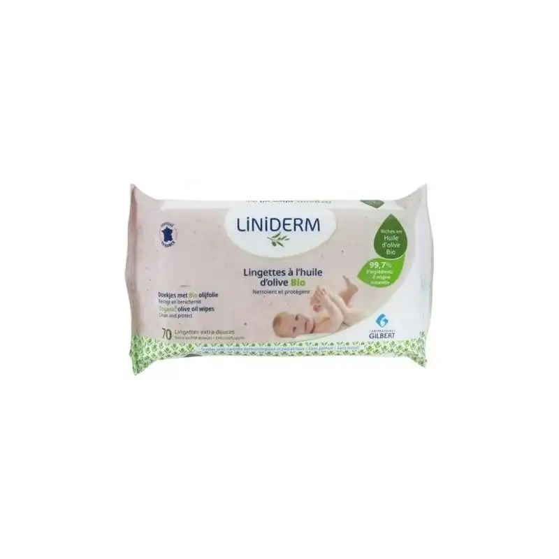 Promo ! GILBERT Lingettes À L’huile D’olive 70 U