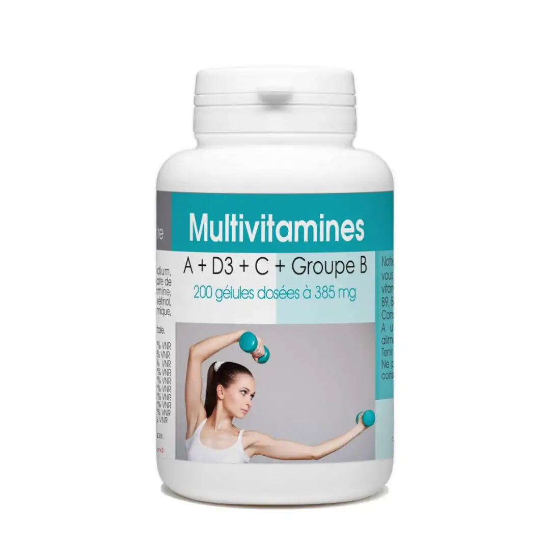 Promo ! GPH MULTIVITAMINES A + D3 + C + GROUPE B