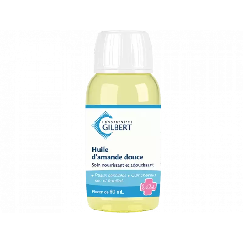 Promo ! GILBERT Huile D’amande Douce Nourrissante | 60 Ml
