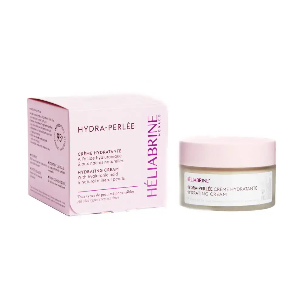 Promo ! Heliabrine Hydra-Perlée Crème Hydratante à l’Acide Hyaluronique 50ml