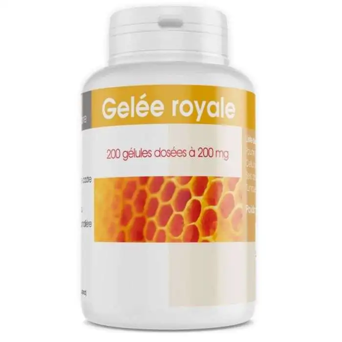 Promo ! GPH DIFFUSION Gelée Royale Pure 200 Mg | 200 Gélules