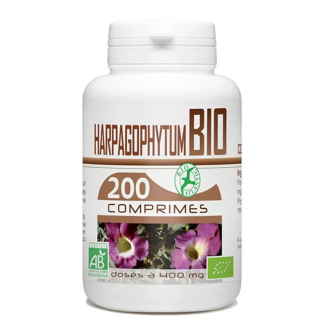 Promo ! GPH Diffusion Harpagophytum Bio 200 Comprimés
