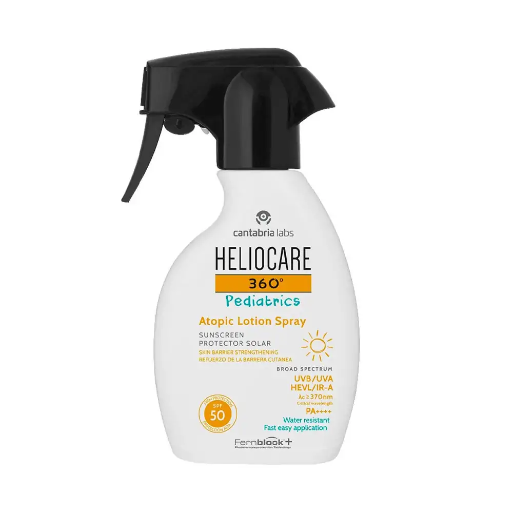 Promo ! HELIOCARE 360° Pediatrics Atopic Lotion Spray SPF50 250ml