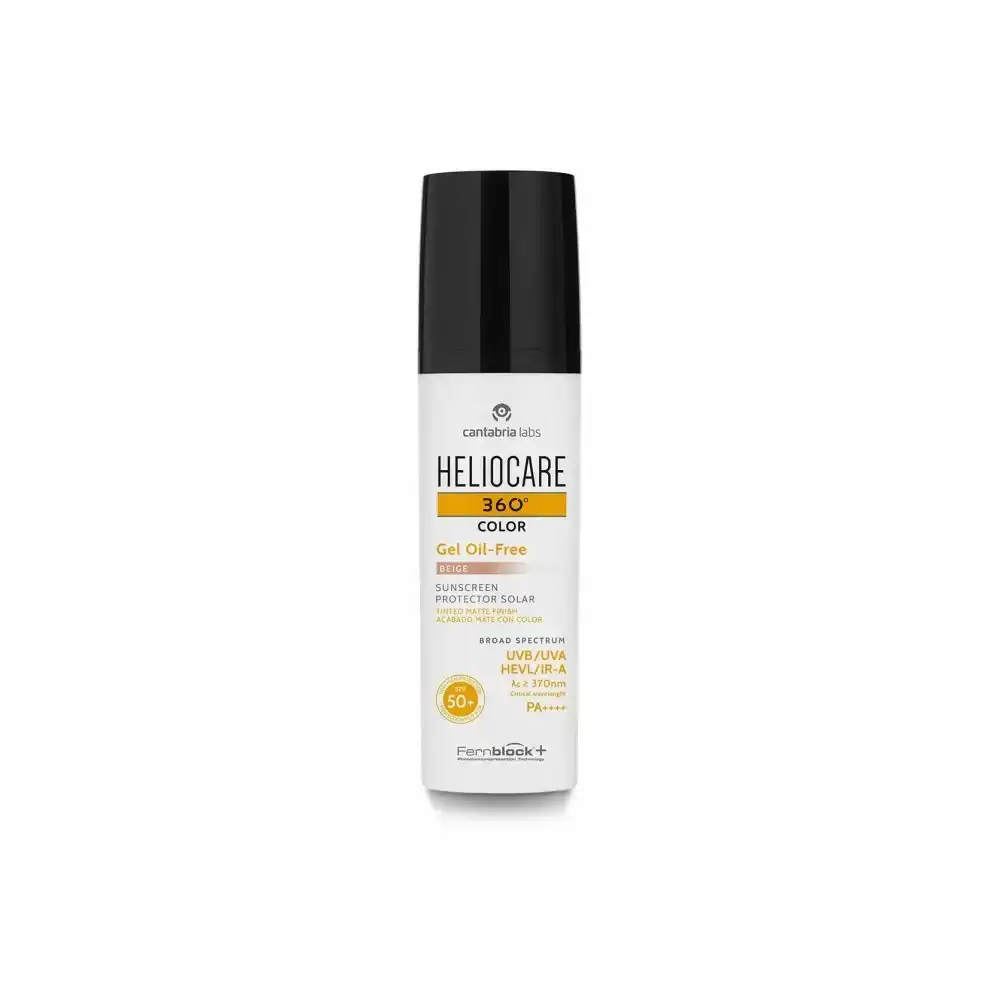 Promo ! HELIOCARE 360° Gel Oil-Free Beige SPF50+ 50ml
