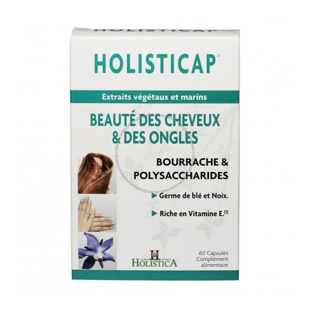 Promo ! HOLISTICAP Beauté Des Cheveux Et Des Ongles 60 Casules