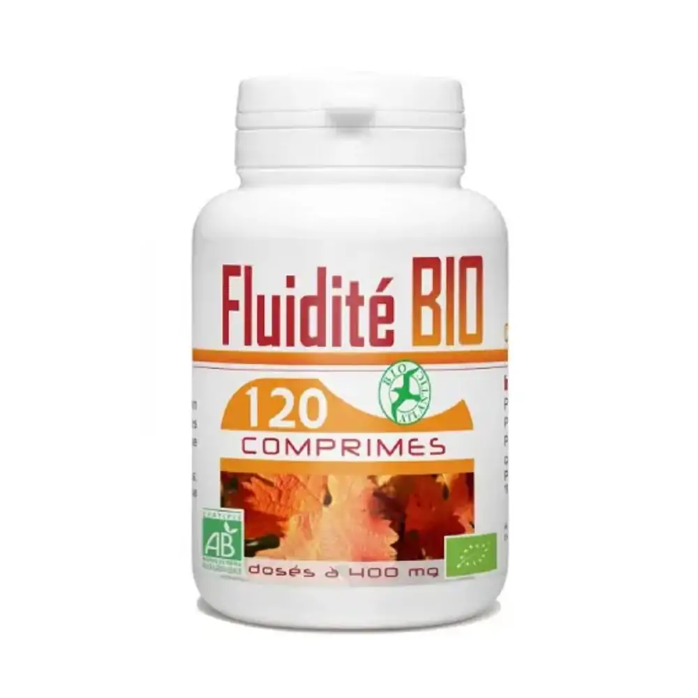 Promo ! GPH Fluidite Bio Dosés 400mg 120 Comprimés