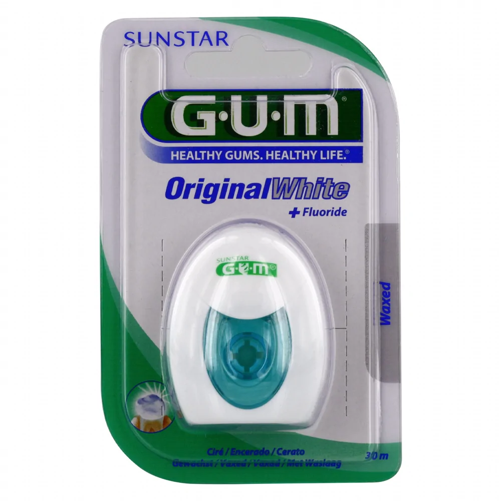 Promo ! Gum Original White Fil Dentaire 30m (2040)