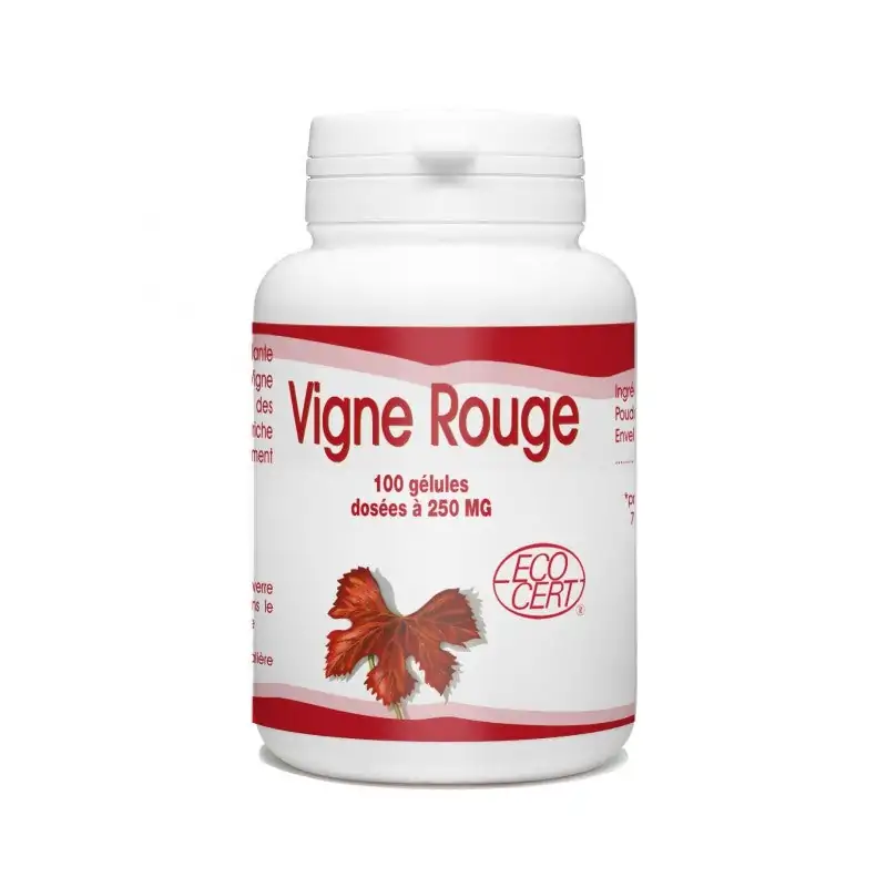 Promo ! Gph Diffusion Vigne Rouge 100 Gélules