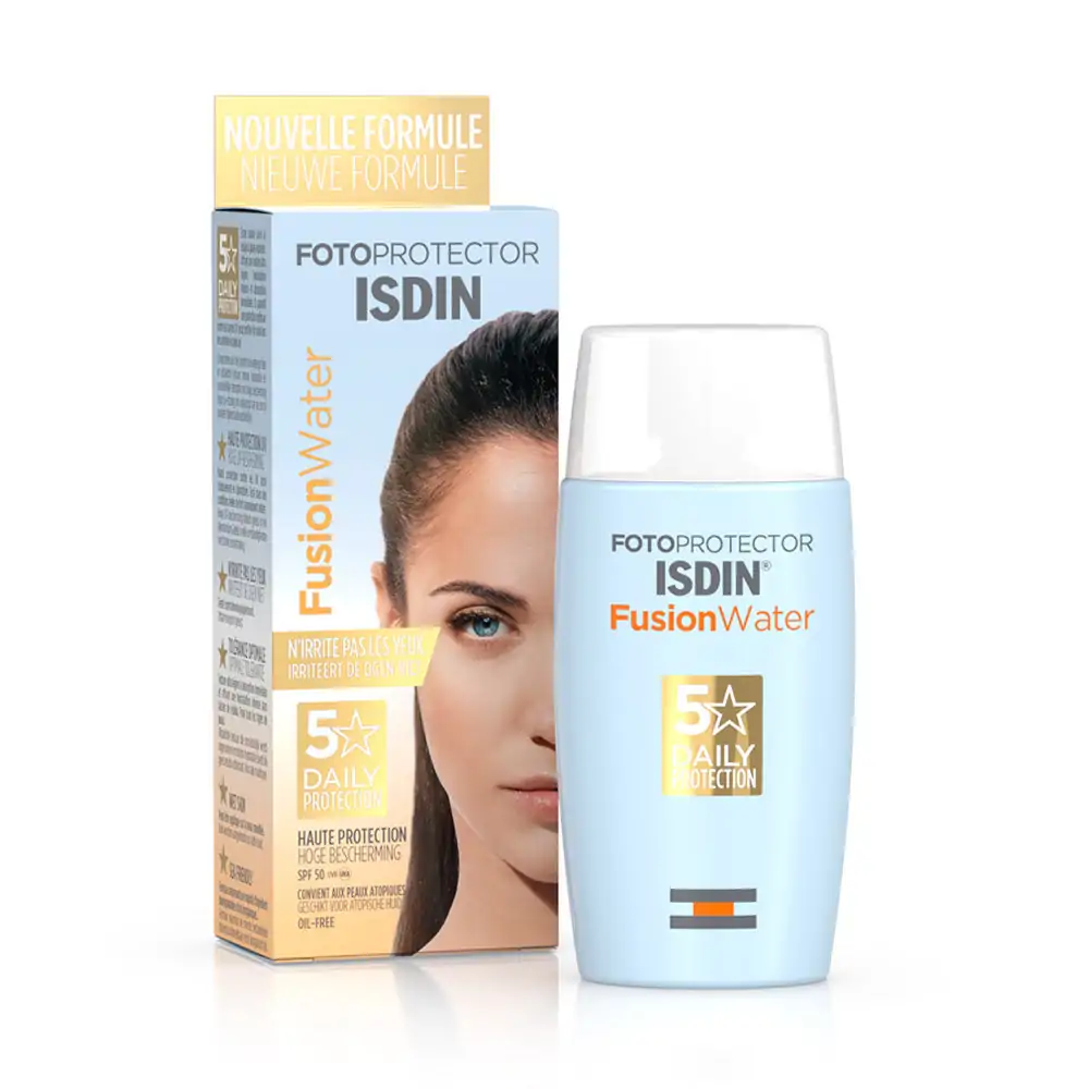 Promo ! Fotoprotector ISDIN Fusion Water SPF50 50ml