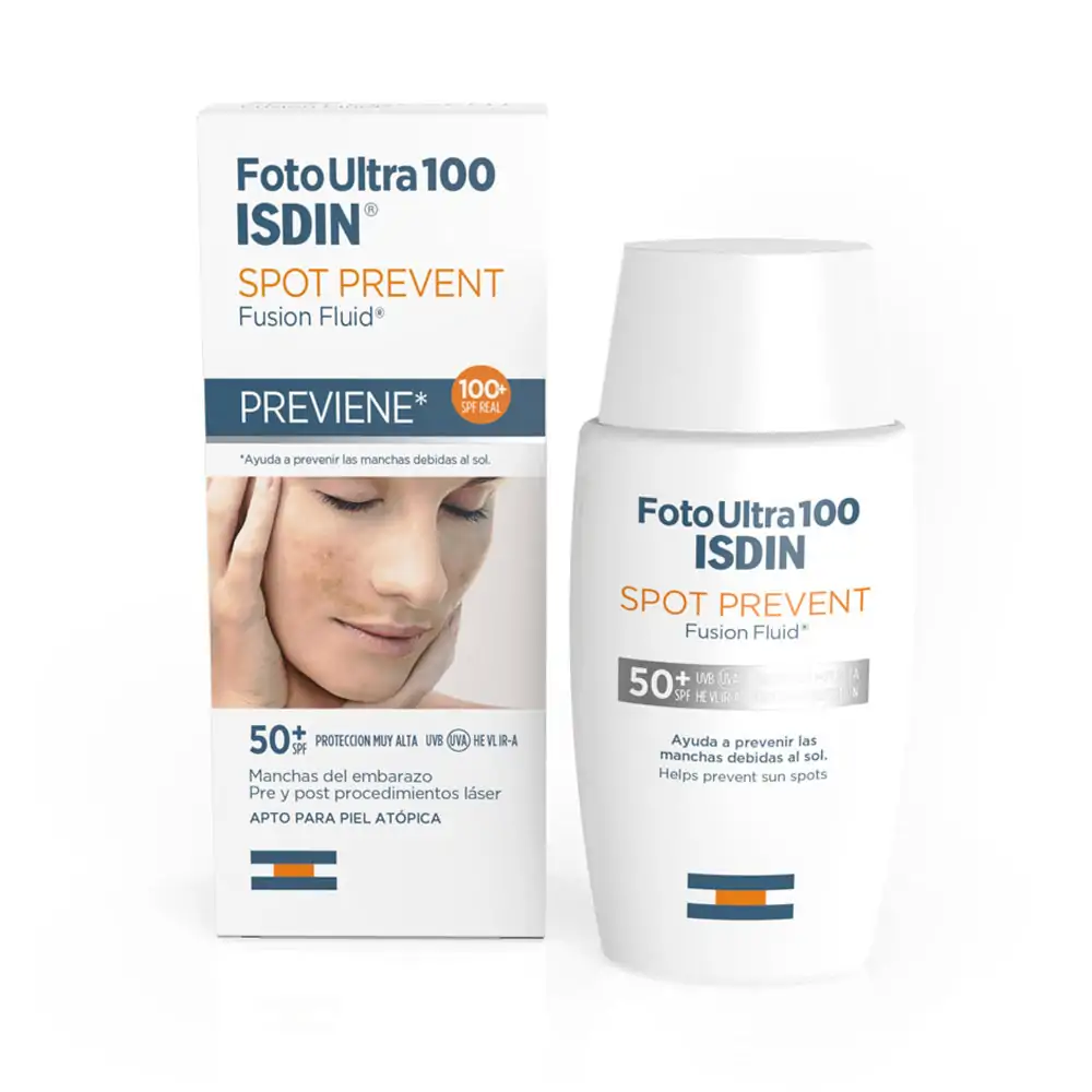 Promo ! Foto Ultra ISDIN Spot Prevent Fusion Fluid SPF50+ 50ml