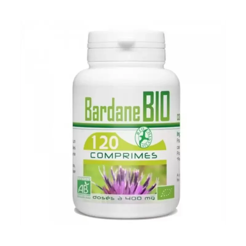 Promo ! GPH DIFFUSION Bardane BIO 400 Mg | 120 Comprimés