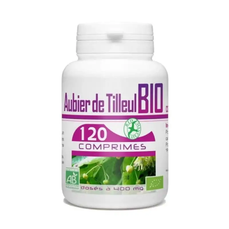 Promo ! GPH DIFFUSION Aubier De Tileul 400 Mg | 120 Comprimés