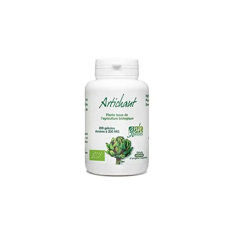 GPH DIFFUSION Artichaut BIO 200 mg | 200 gélules