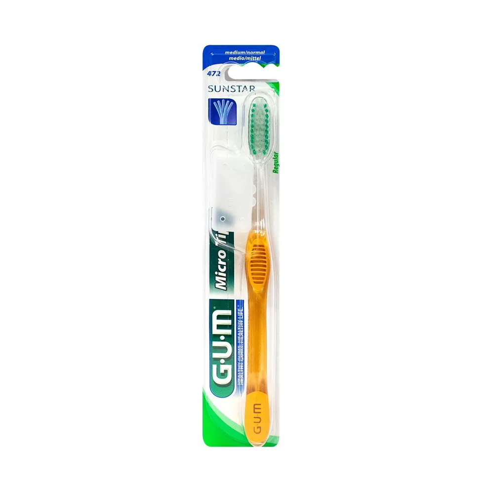Promo ! Gum Micro Tip Brosse à Dents Médium (472)